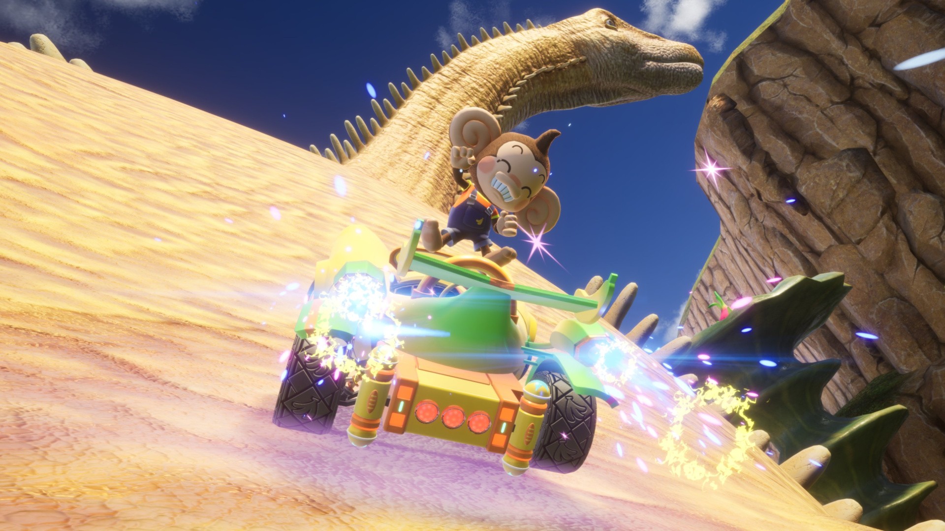 Sonic Racing: CrossWorlds z darmową aktualizacją. AiAi z Super Monkey Ball dołącza do wyścigu